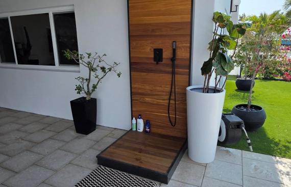 Duchas para exteriores