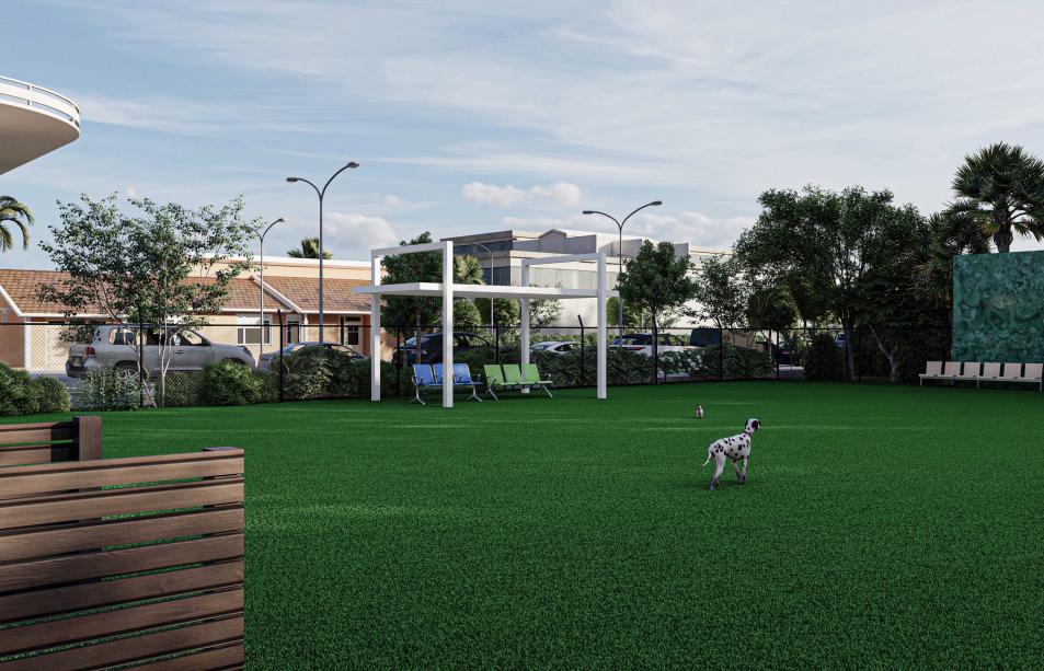 two aluminum pergolas without walls, one black and the other white